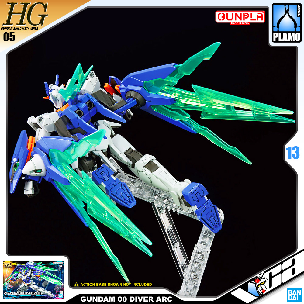 Bandai Gunpla High Grade Build Metaverse HG Gundam 00 Diver Arc Action Figure Model Toy Kit VCA Bangkok Thailand