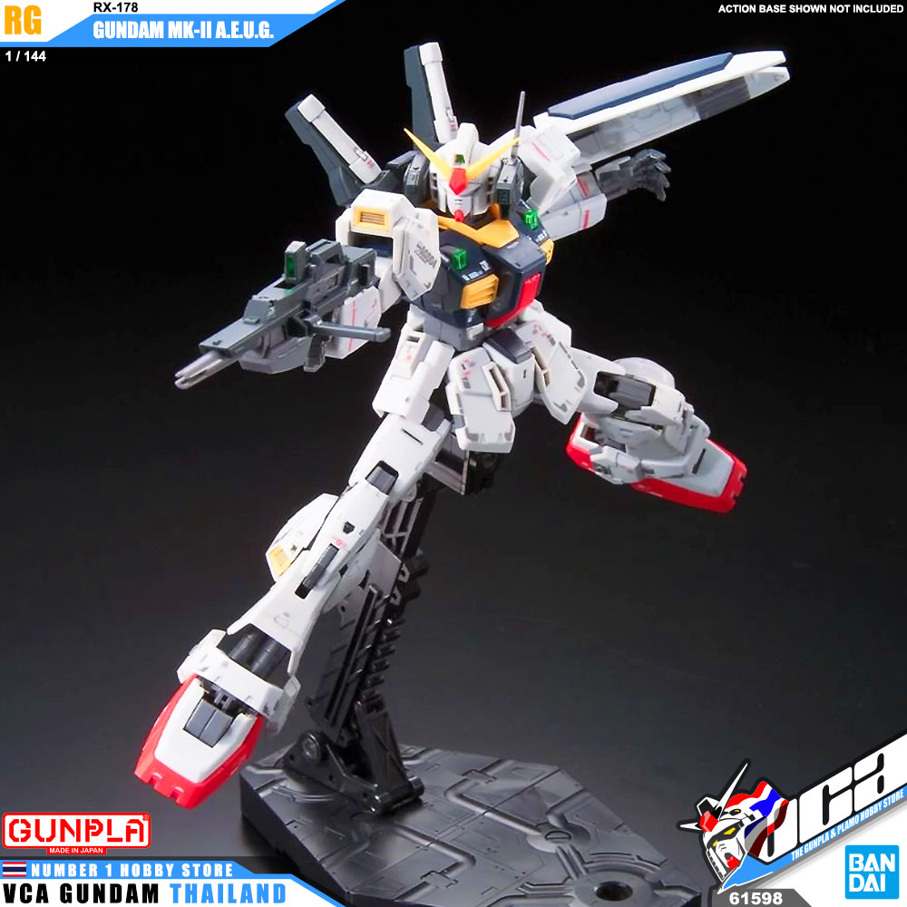 BANDAI GUNPLA REAL GRADE RG 1/144 GUNDAM MK-II AEUG A.E.U.G. โมเดล กันดั้ม กันพลา VCA GUNDAM