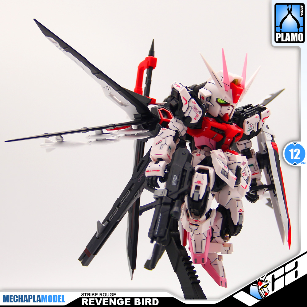 俺猪二师弟 Revenge Bird Strike Rouge 复仇鸟 MGSD Master Grade SD Plastic Model Action Figure Toy Kit VCA Gundam Thailand