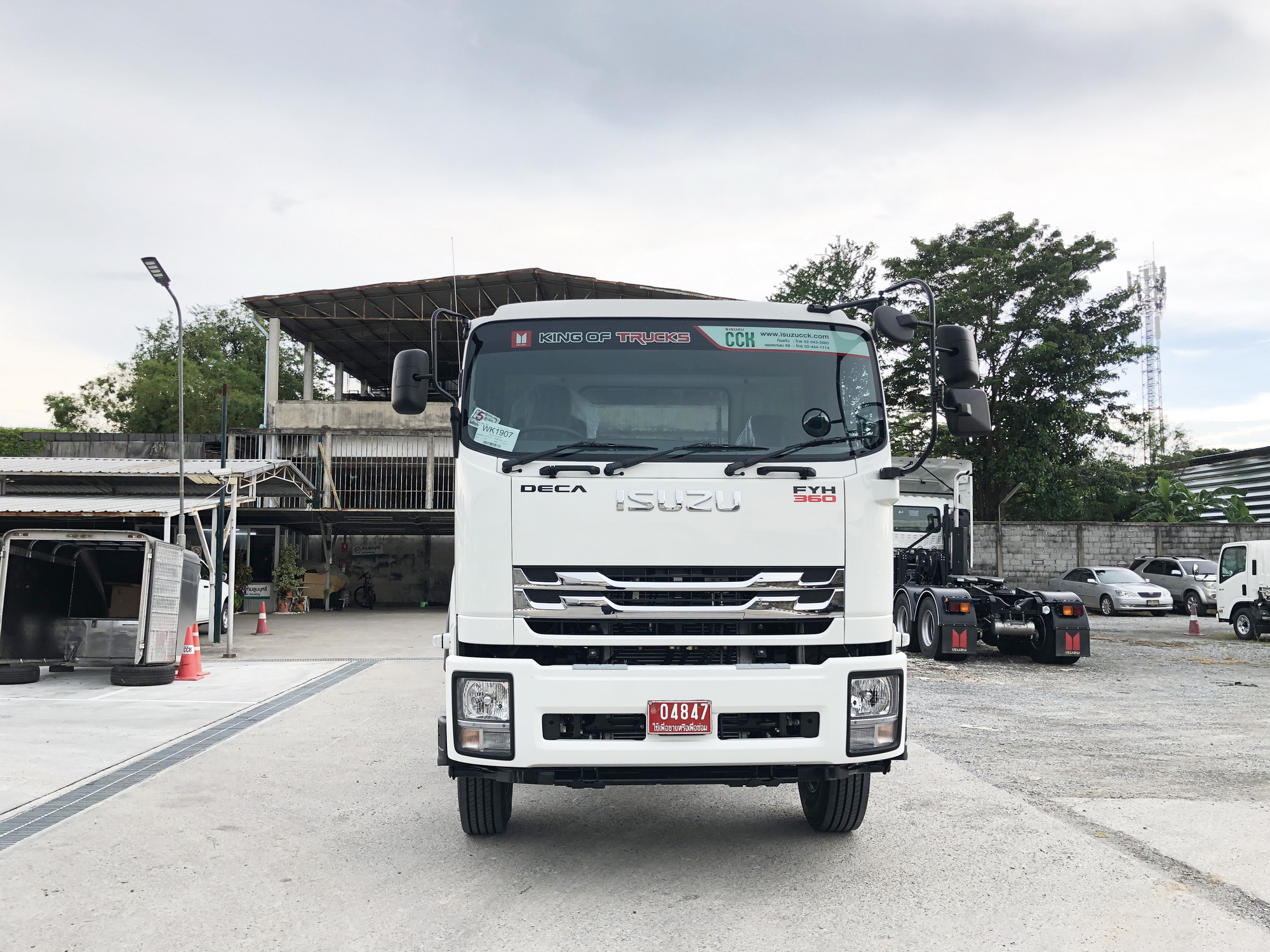 ISUZU FYH Euro 5 Max (ช่วงยาว 7.1 เมตร) หัวแชสซี (Chassis)