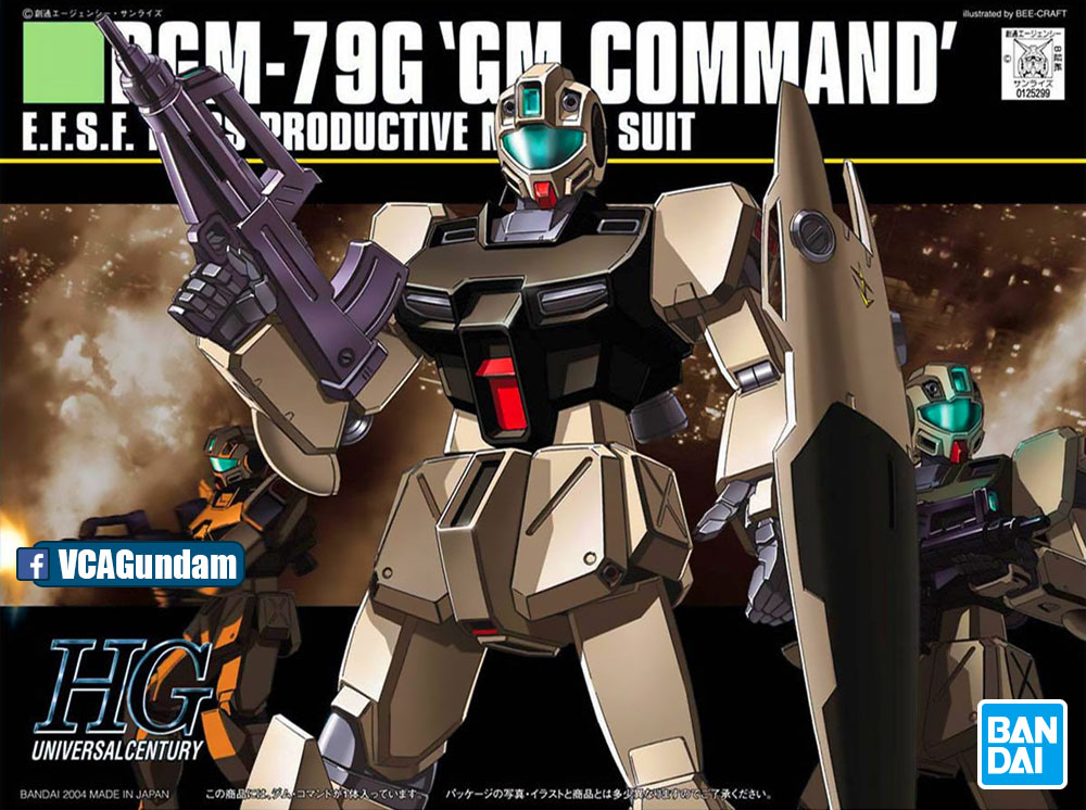 HG RGM-79G GM COMMAND GM คอมแมนด์