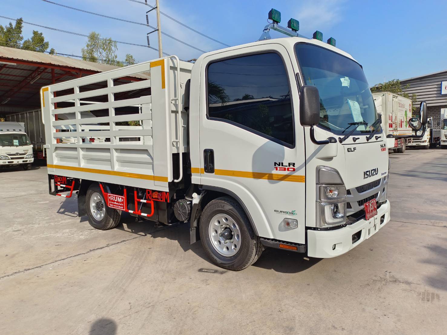 ISUZU NLR Euro 5 Max (ช่วงยาว 3 เมตร) หัวแชสซี (Chassis)