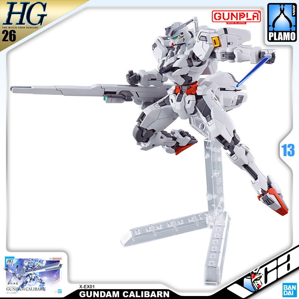 Bandai Gunpla High Grade The Witch from Mercury HG Gundam Calibarn Plastic Model Toy VCA Thailand
