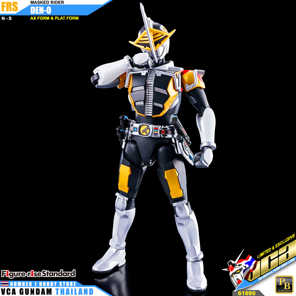 BANDAI FIGURE-RISE STANDARD MASKED RIDER DEN-O AX PLAT FORM FIGURE RISE มาสค์ไรเดอร์บิลด์ พลาสติก โมเดล VCA GUNDAM