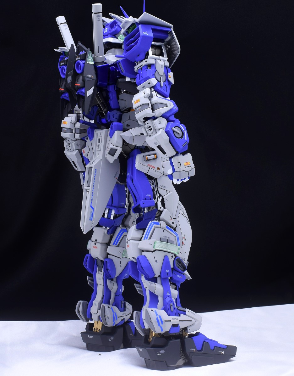 Painted Build : PG GUNDAM ASTRAY BLUE FRAME by soju2562