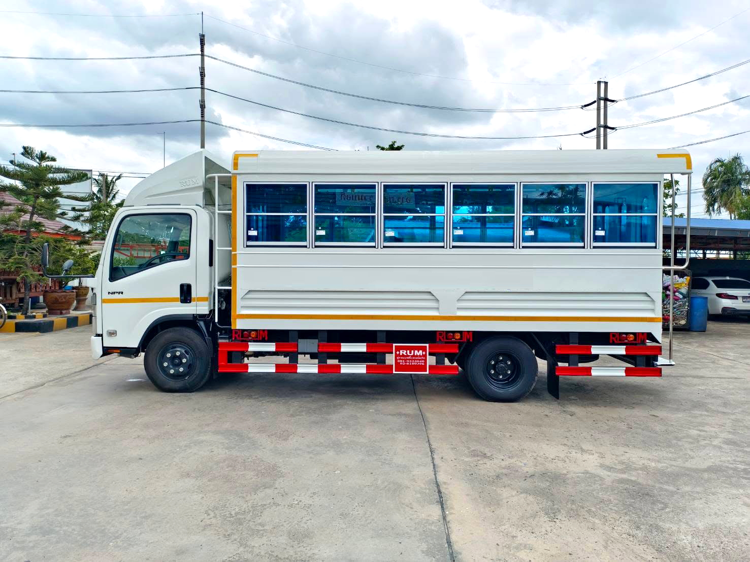 ISUZU NPR Euro 5 Max (ช่วงยาว 4.9 เมตร) หัวแชสซี (Chassis)