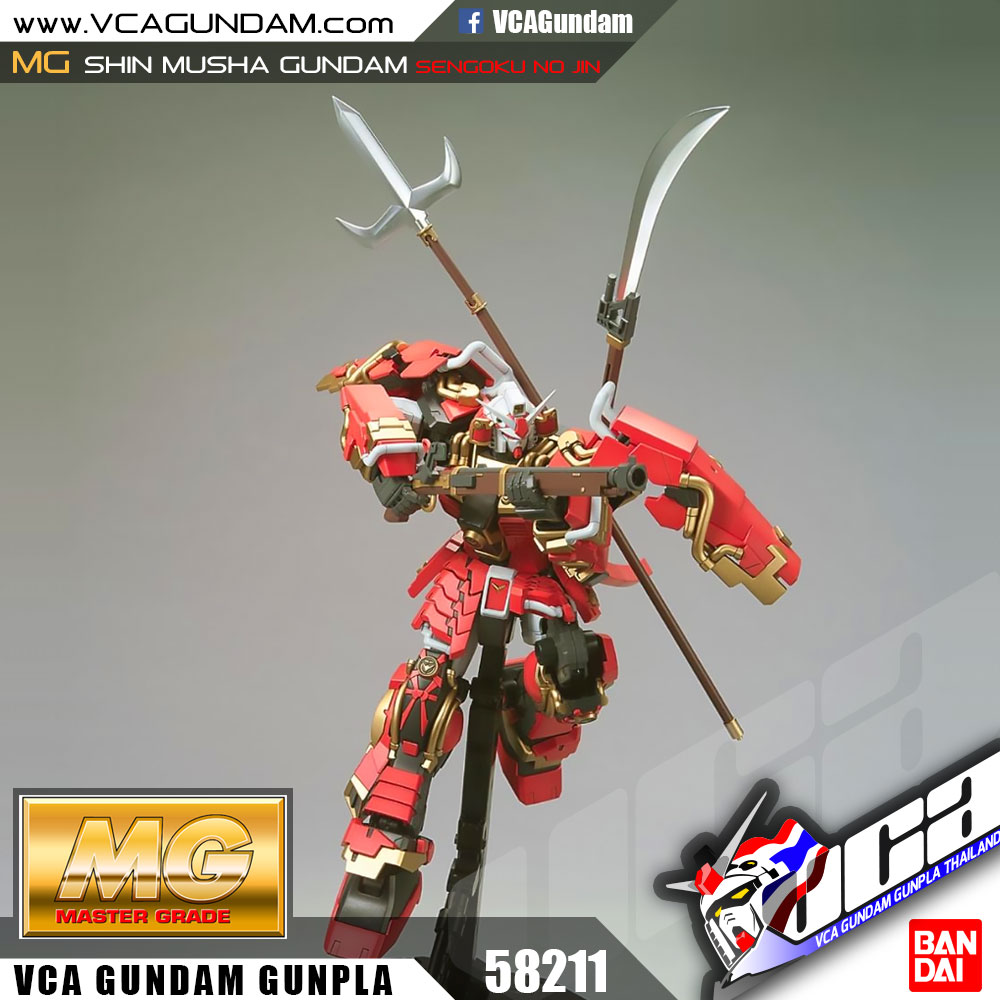 MG SHIN MUSHA GUNDAM SENGOKU NO JIN ชิน มูฉะ กันดั้ม เซนโงคุ โน จิน