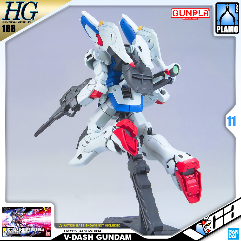 ⭐️ BANDAI GUNPLA HIGH GRADE UNIVERSAL CENTURY HGUC HG 1/144 VDASH V DASH V-DASH GUNDAM ประกอบ หุ่นยนต์ โมเดล กันดั้ม กันพลา ของเล่น VCA GUNDAM