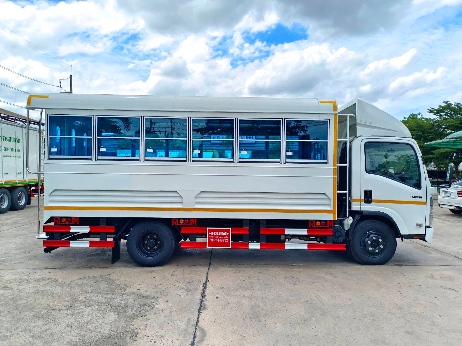 ISUZU NPR Euro 5 Max (ช่วงยาว 4.9 เมตร) หัวแชสซี (Chassis)