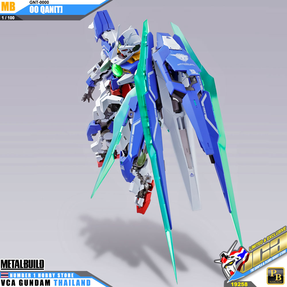 BANDAI TAMASHII NATIONS METAL BUILD GUNDAM 00 QANT กันดั้ม ฟิกเกอร์ VCA GUNDAM