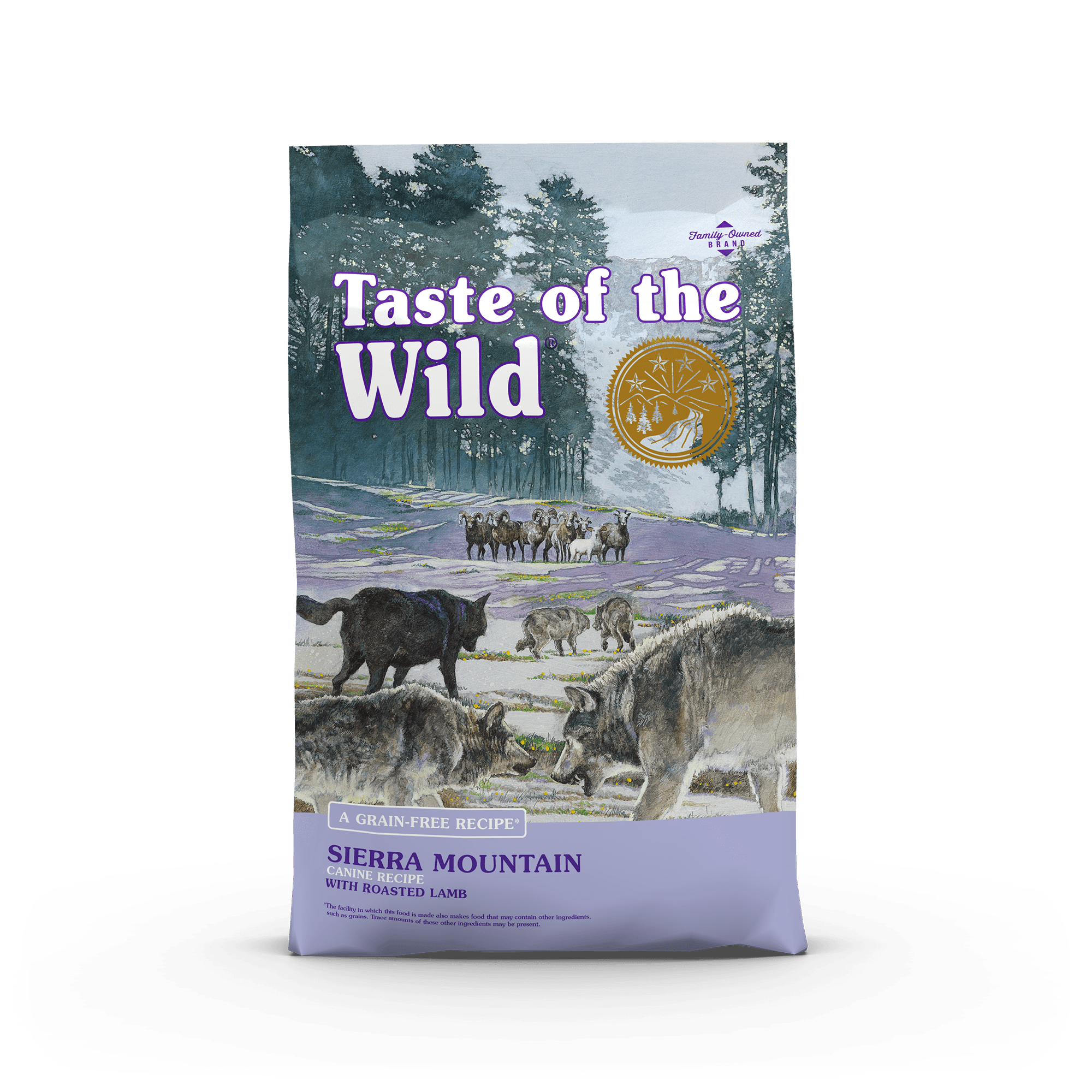 Taste of the Wild เทสต์ ออฟ เดอะ ไวลด์ สูตรเนื้อแกะ บำรุงขน Taste of the Wild Sierra Mountain Canine Recipe with Roasted Lamb