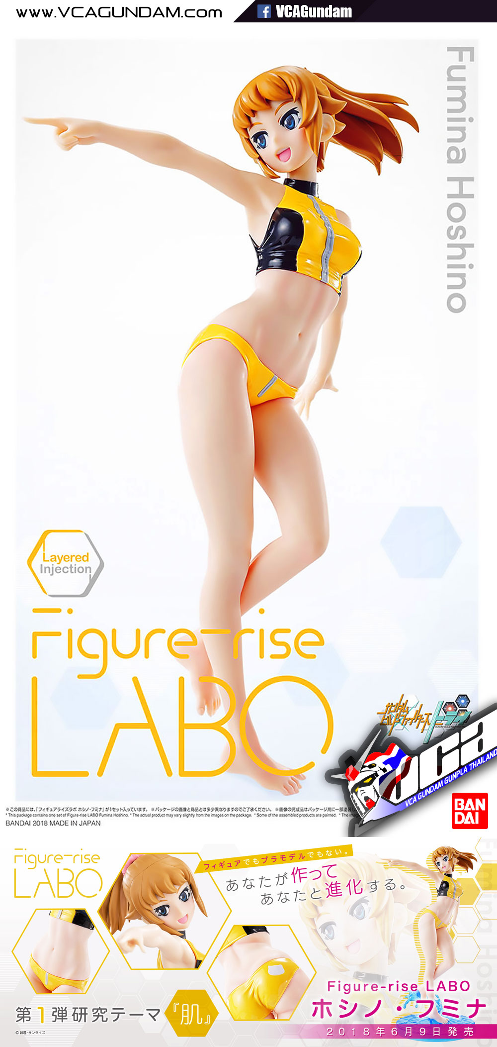 Figure-Rise LABO FUMINA HOSHINO