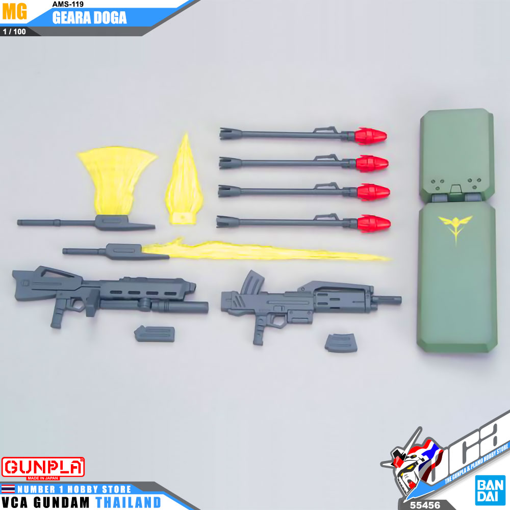 BANDAI GUNPLA MASTER GRADE MG 1/100 AMS-119 GEARA DOGA โมเดล กันดั้ม กันพลา VCA GUNDAM
