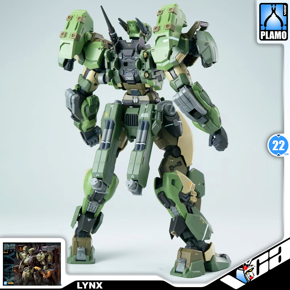 Min Jiang 铭匠传模型 1/100 Lynx 猞猁 Master Grade MG Plastic Model Action Figure Toy Kit VCA Gundam Thailand