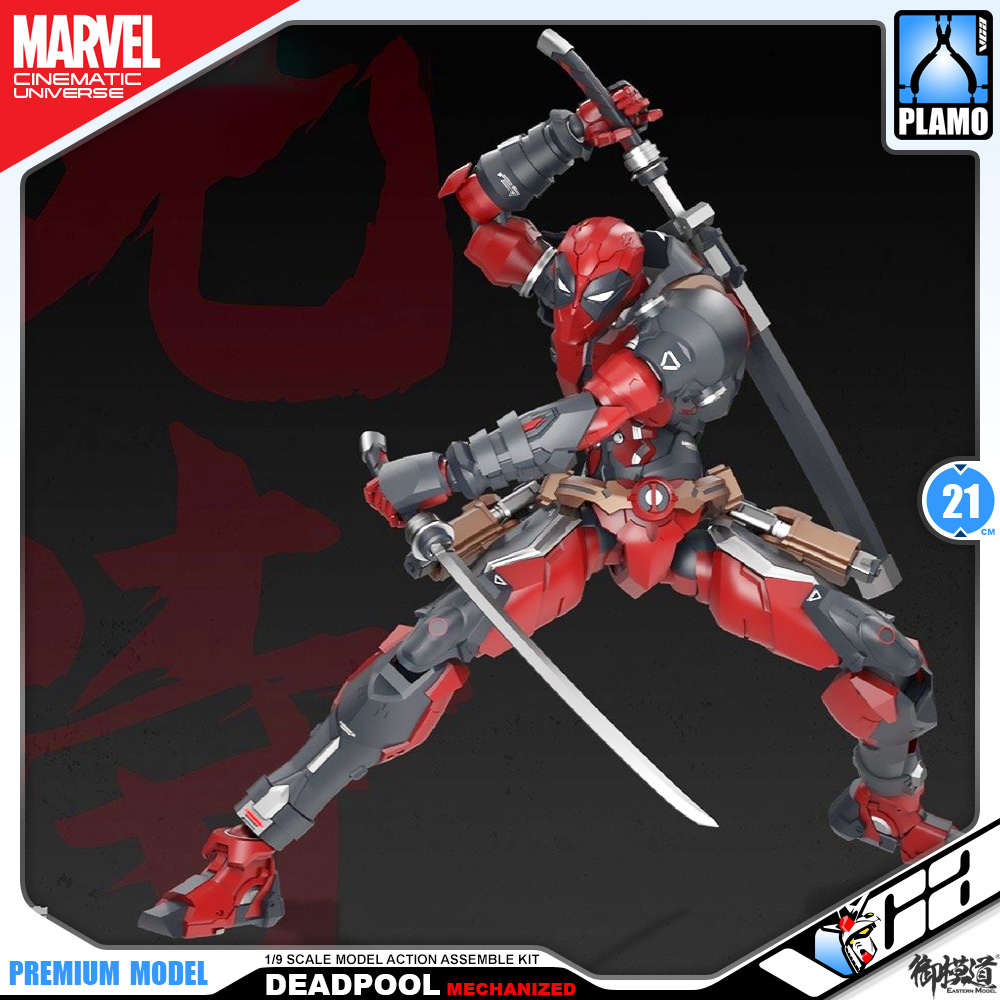 Morstorm 1/9 Scale Deadpool Mechanized Version Plastic Model Action Figure Kit VCA Thailand