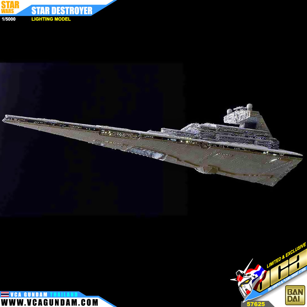 Bandai 1/5000 STAR DESTROYER LIGHTING MODEL FIRST PRODUCTION LIMITED EDITION