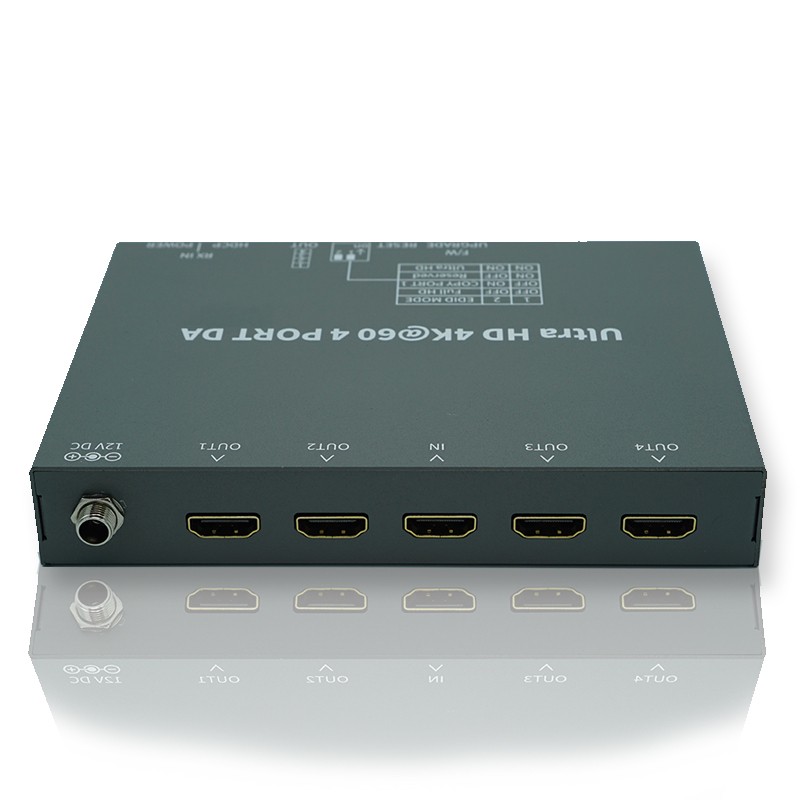 NEXIS รุ่น MS104 (4K HDMI SPLITTER 4-PORT (4K@60HZ 444)