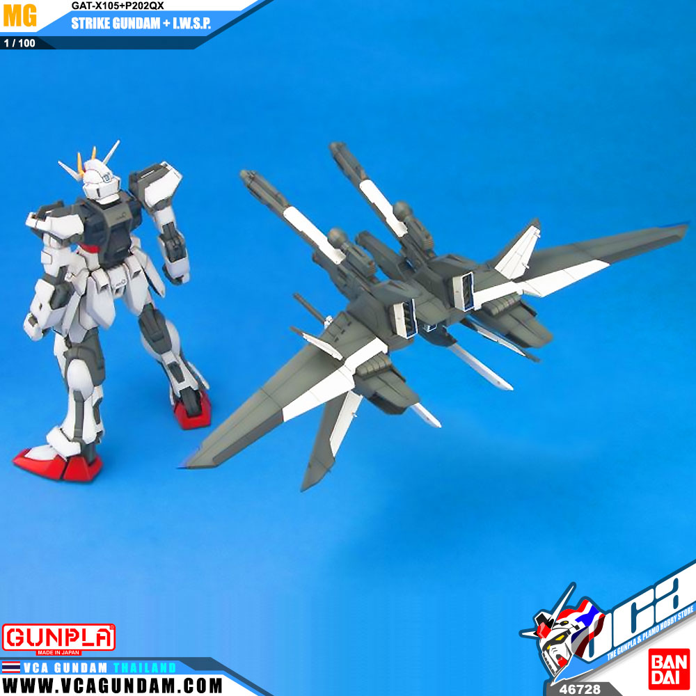 MG STRIKE GUNDAM + I.W.S.P. สไตรค์ กันดั้ม + I.W.S.P.