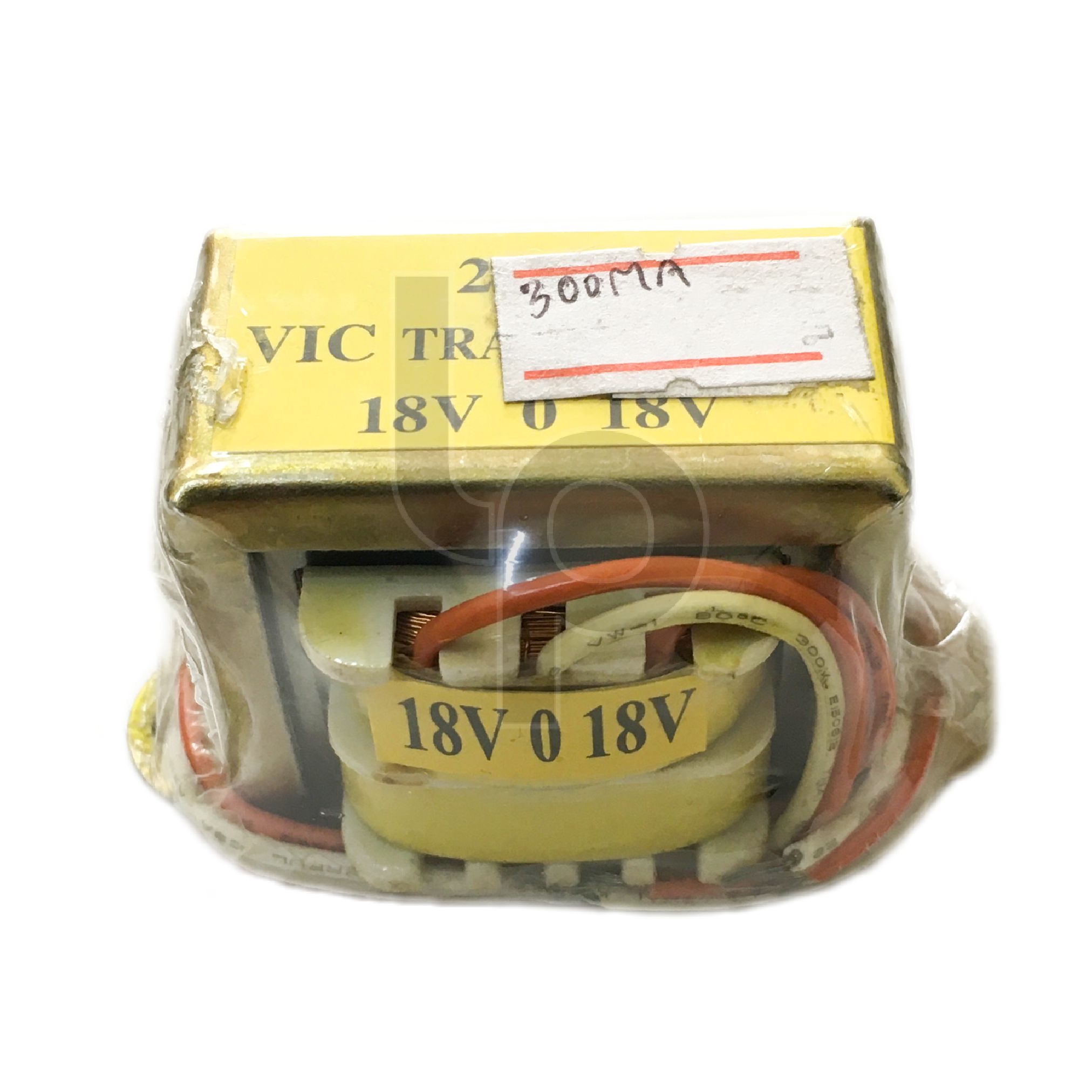 หม้อแปลง 220-18 0 18V 300mA