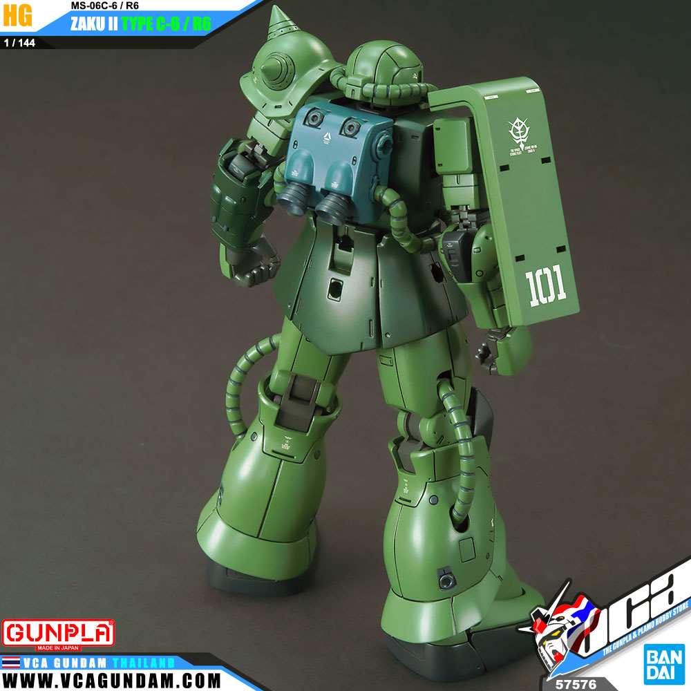 HG MS-06C-6/R6 ZAKU II ซาคุ 2