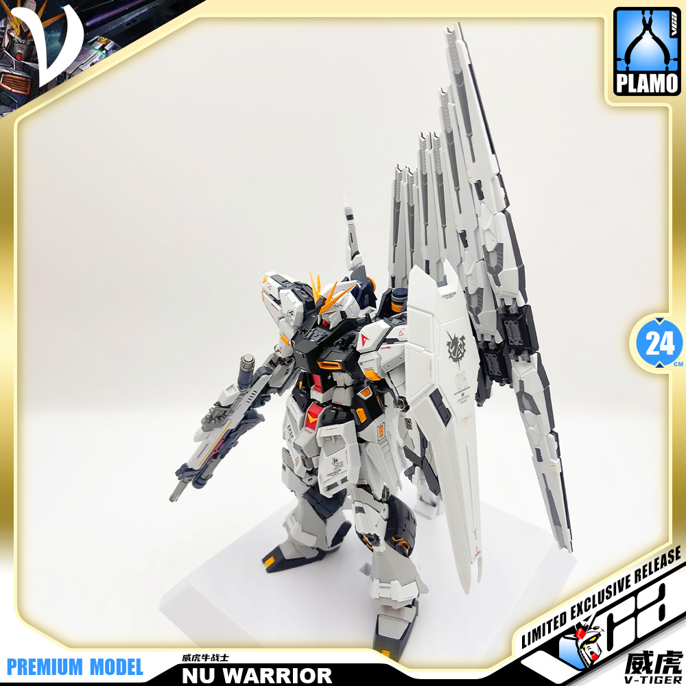 V-Tiger 威虎牛战士 RX-93 Nu Gundam Master Grade MG Metal Build Structure Model Action Figure Kit VCA Bangkok Thailand