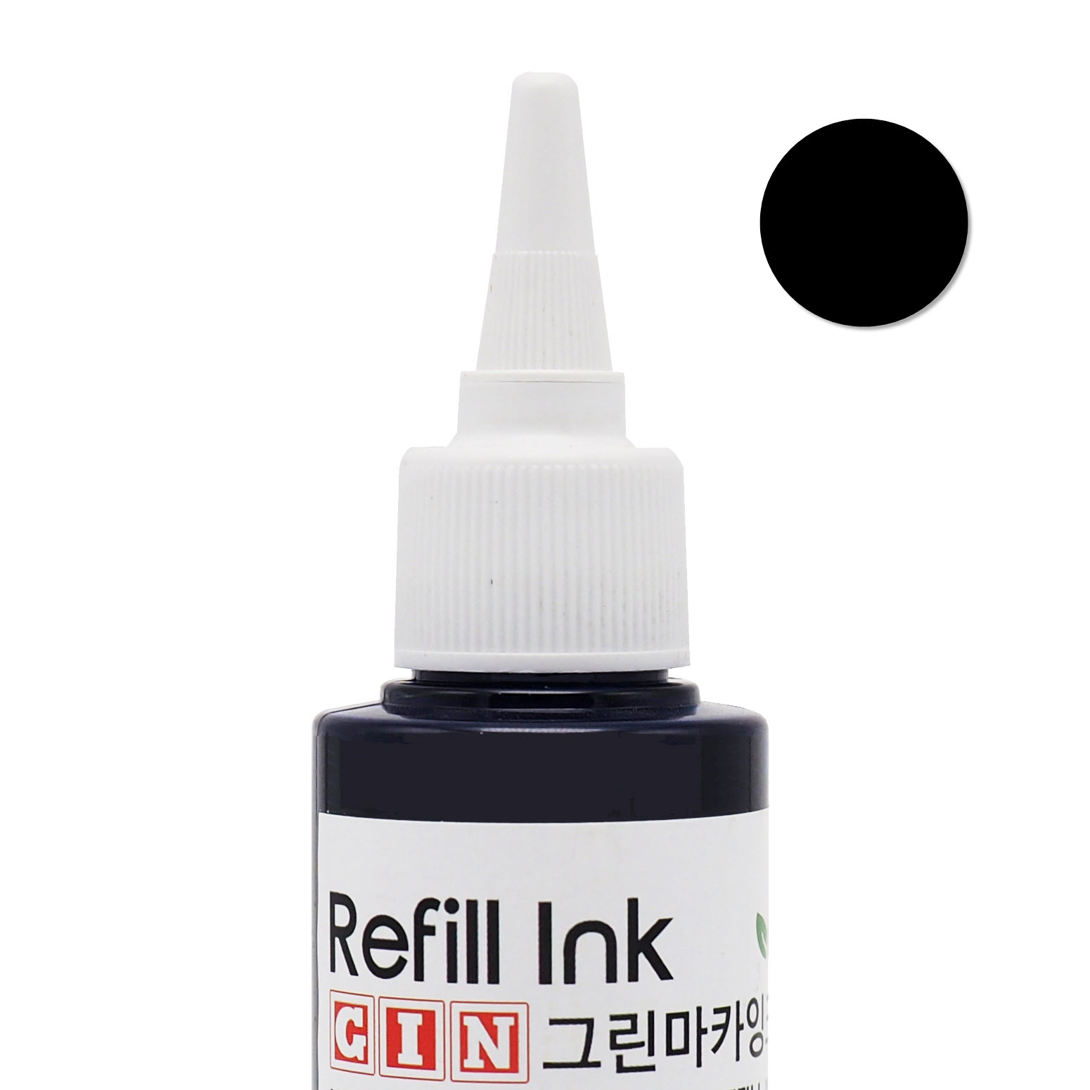หมึกไวท์บอร์ดปลอดสารพิษจิน สีดำ