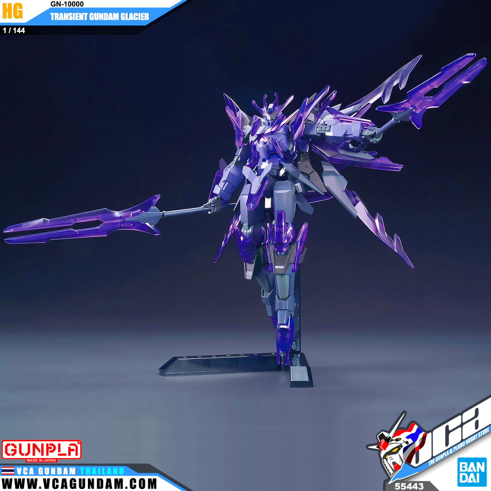 HG TRANSIENT GUNDAM GLACIER ทรายเซียนท์ กันดั้ม เกลเซียร์