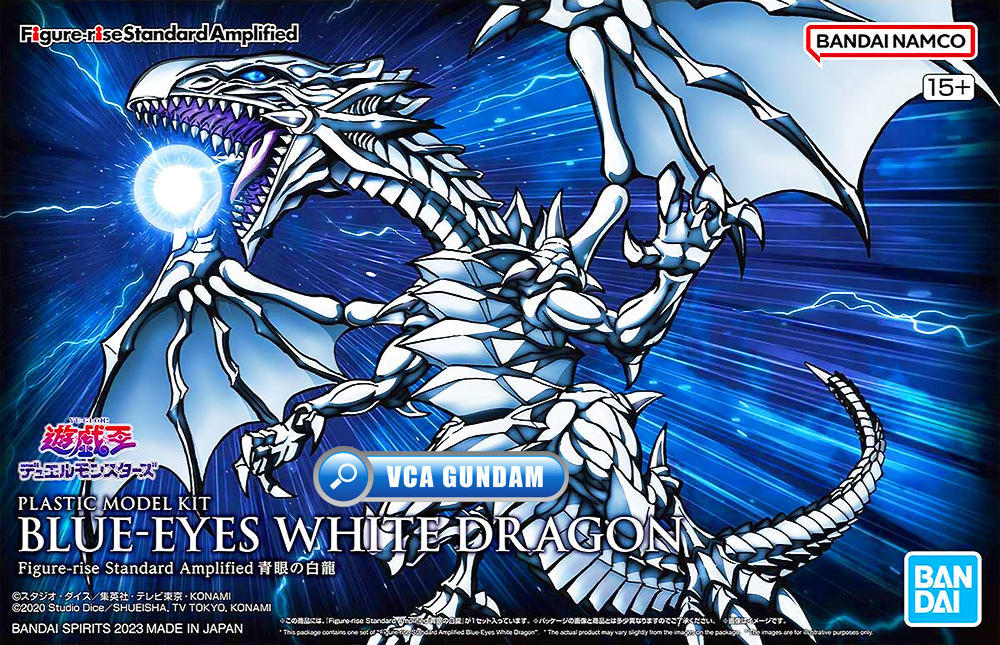 Bandai Yu-Gi-Oh Series BLUE-EYES WHITE DRAGON AMPLIFIED