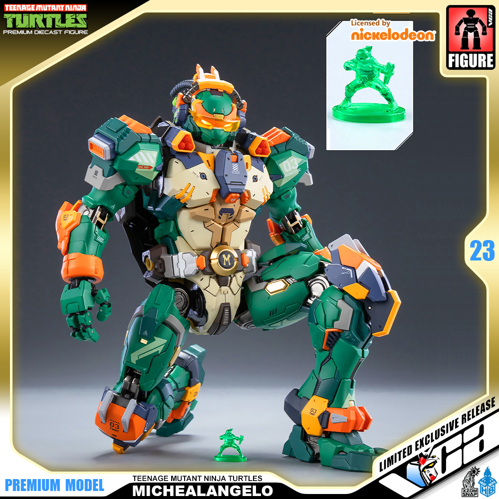 Heat Boys NICKELODEON TEENAGE MUTANT NINJA TURTLES MICHELANGELO MECHA