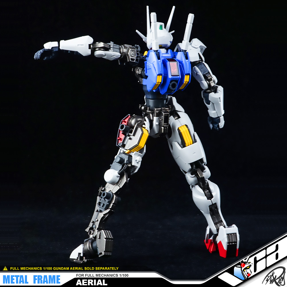 Iron Toys 铁创模型 Metal Structure Inner Frame Parts for Full Mechanics 1/100 FM Gundam Aerial Upgrade Parts VCA Bangkok Thailand