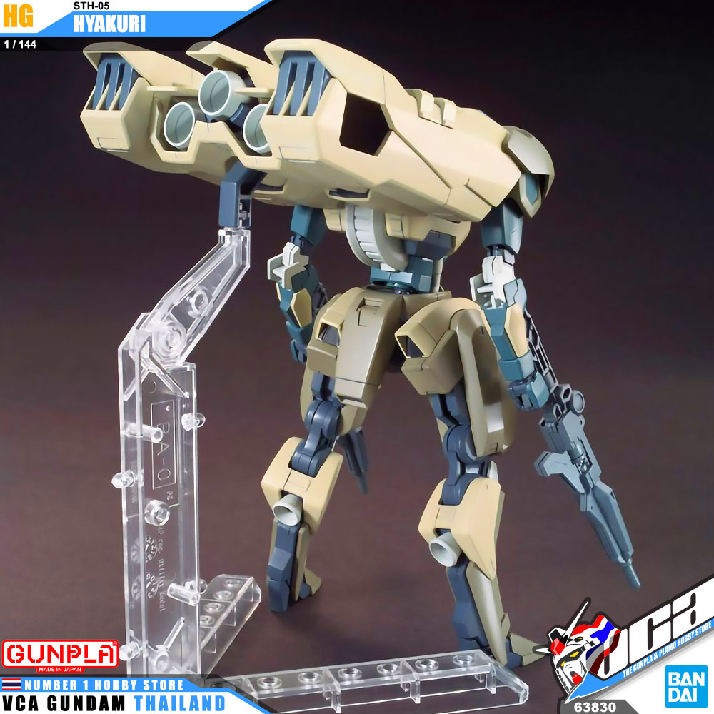 ⭐️ BANDAI GUNPLA HIGH GRADE IRON BLOODED ORPHANS HGIBO HG 1/144 HYAKURI ประกอบ หุ่นยนต์ โมเดล กันดั้ม กันพลา ของเล่น VCA GUNDAM