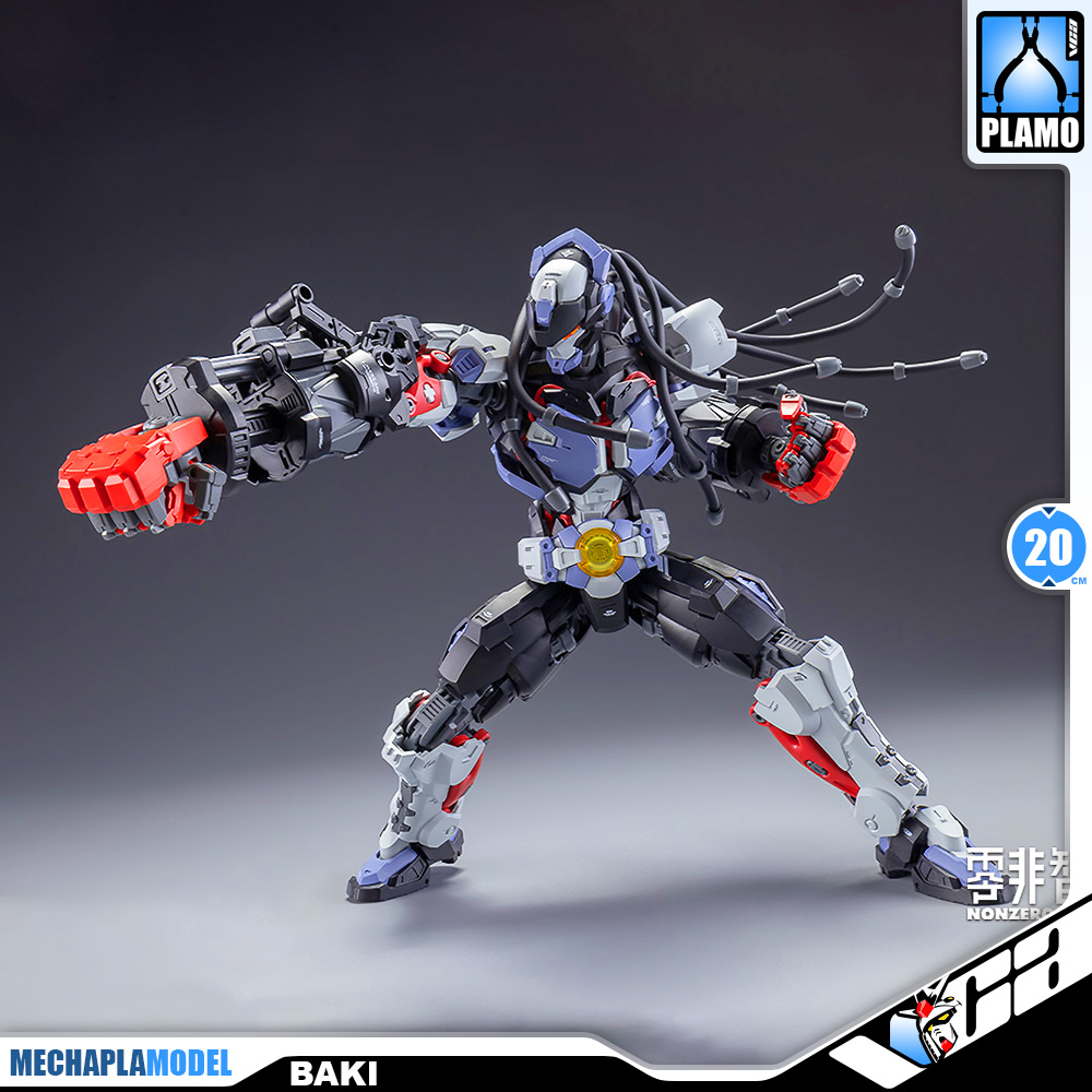 Hemoxian 和模线 拳击手巴奇 Baki Master Grade MG Action Figure Model Toy VCA Gundam Thailand