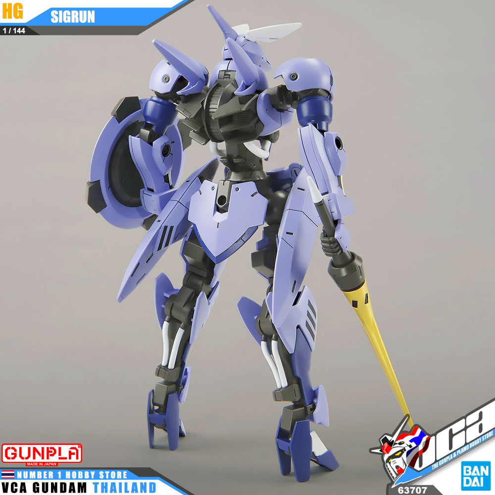 ⭐️ BANDAI GUNPLA HIGH GRADE IRON BLOODED ORPHANS HGIBO HG 1/144 SIGRUN ประกอบ หุ่นยนต์ โมเดล กันดั้ม กันพลา ของเล่น VCA GUNDAM