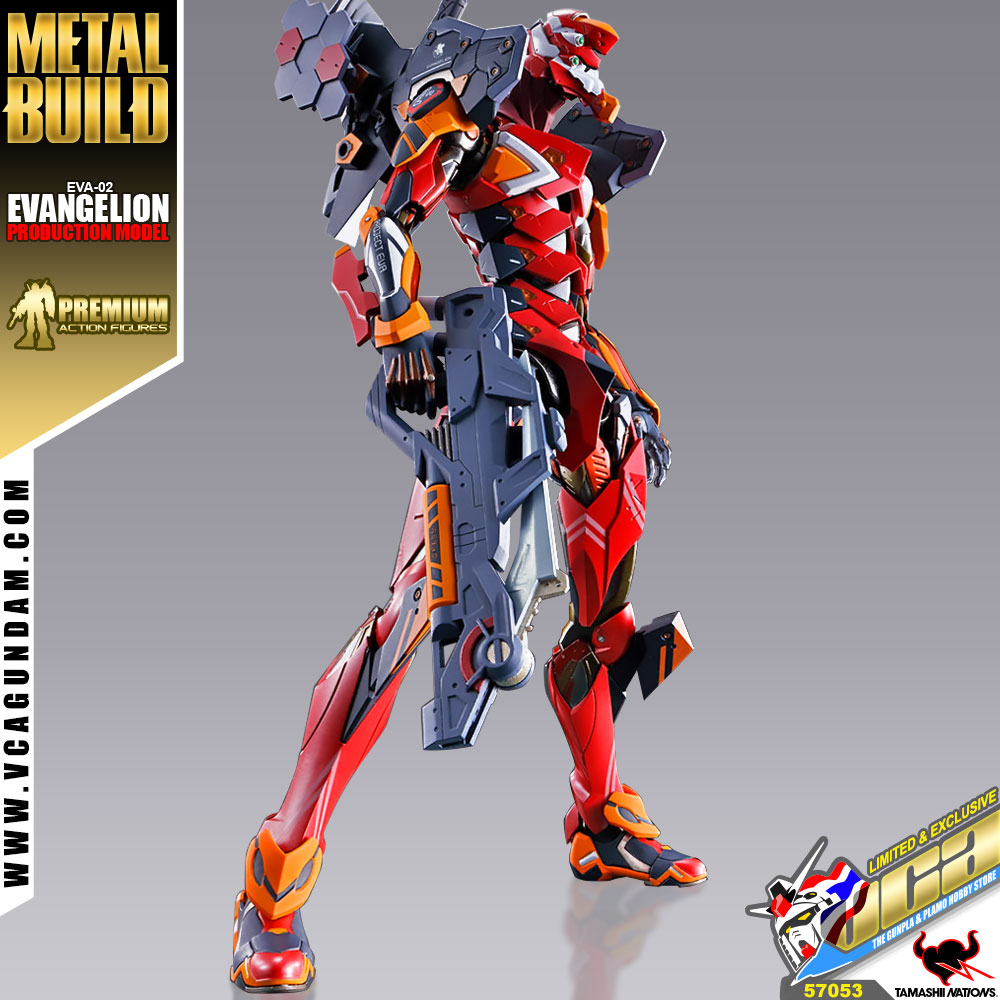 METAL BUILD EVA-02 EVANGELION PRODUCTION MODEL