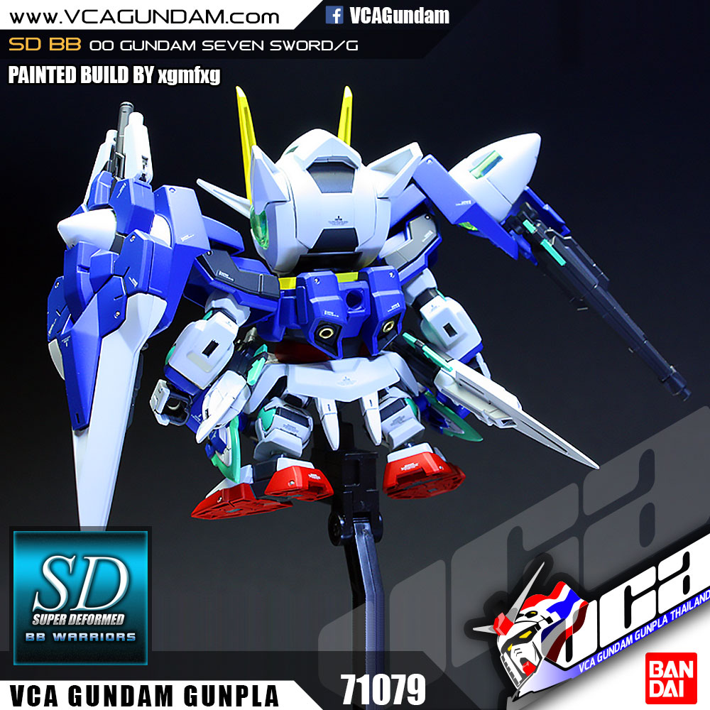 SD BB368 00 GUNDAM SEVEN SWORD/G ดับเบิ้ลโอ กันดั้ม เซเว่น สว๊อด
