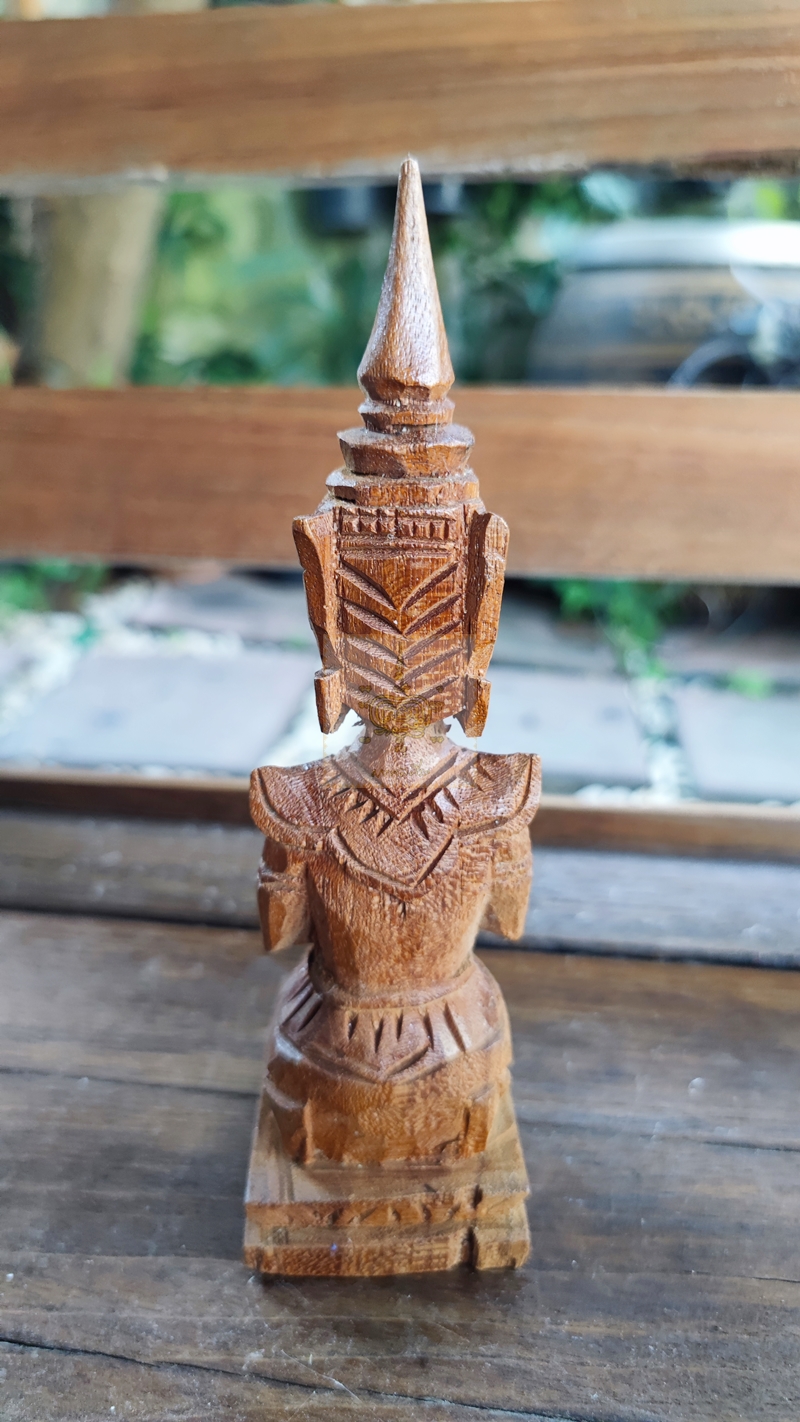 ตุ๊กตาไม้ เทพพนม งานไม้