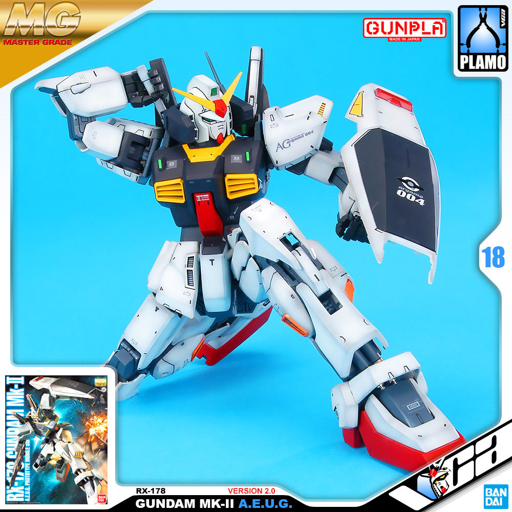 ⭐️ BANDAI GUNPLA MASTER GRADE MG 1/100 RX-178 GUNDAM MK-II MK II 2 VER 2.0 ประกอบ หุ่นยนต์ โมเดล กันดั้ม กันพลา ของเล่น VCA GUNDAM