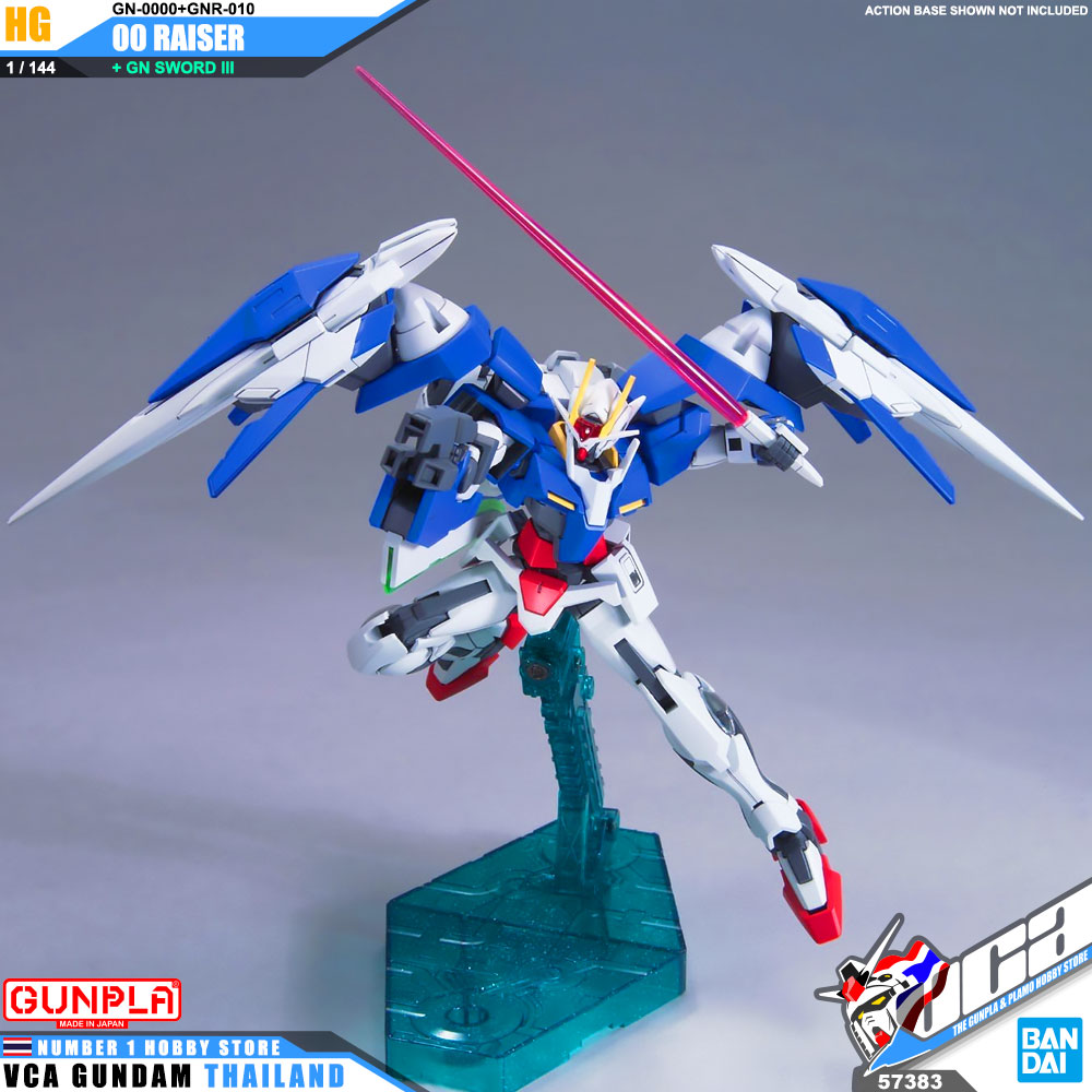 HG GN-0000+GNR-010 00 RAISER + GN SWORD III 00 ไรเซอร์ GN SWORD 3