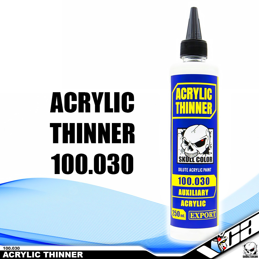 SKULL COLOR 100.030 ACRYLIC SOLVENT 250ML