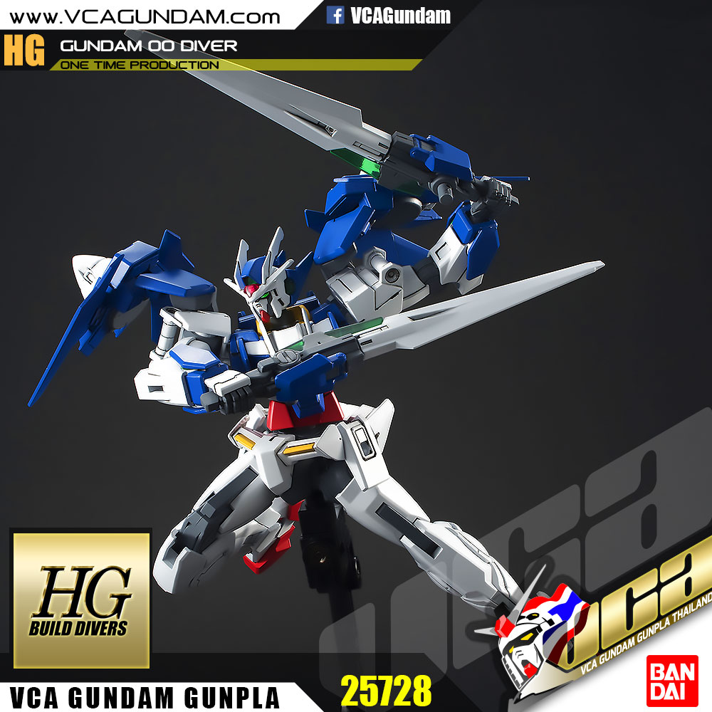 HG GUNDAM 00 DIVER กันดั้ม ดับเบิ้ล โอ ไดเวอร์