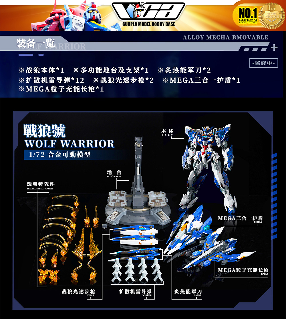 Animester UNIT 02 WOLF WARRIOR MEGA MODE