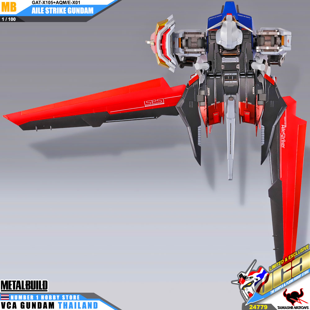 BANDAI TAMASHII NATIONS METAL BUILD AILE STRIKE GUNDAM กันดั้ม ฟิกเกอร์ VCA GUNDAM