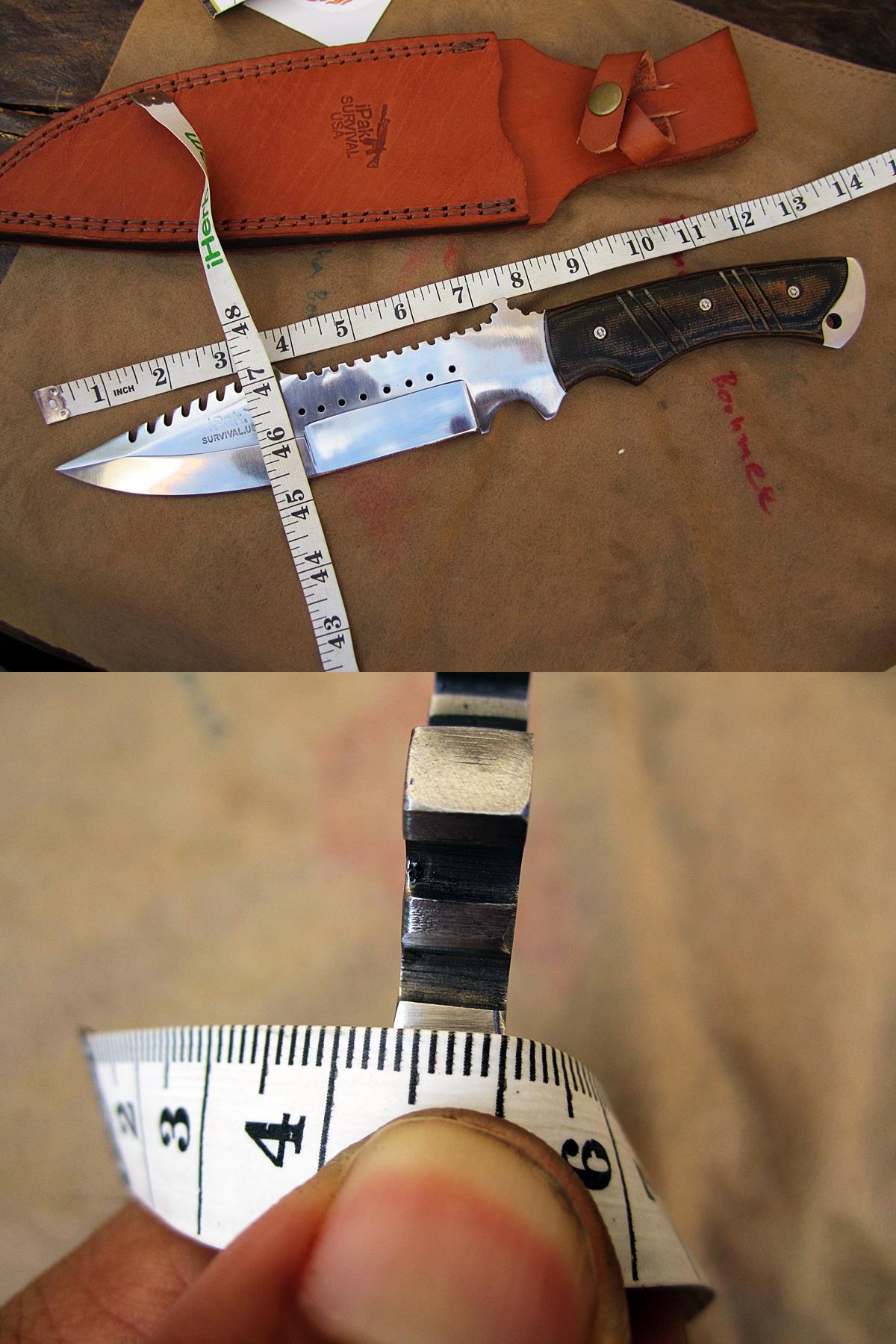 มีดเหล็ก D2 CFK USA.