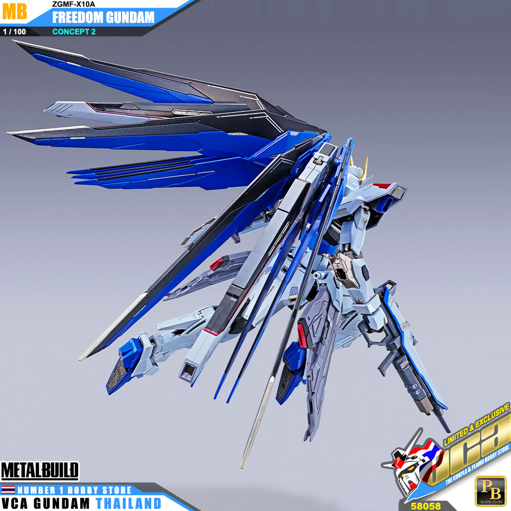 Bandai Tamashii Nations Metal Build ZGMF-X10A FREEDOM GUNDAM CONCEPT 2
