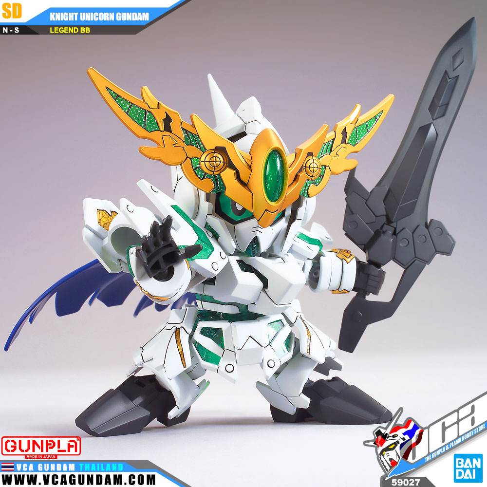 SD BB385 KNIGHT UNICORN GUNDAM