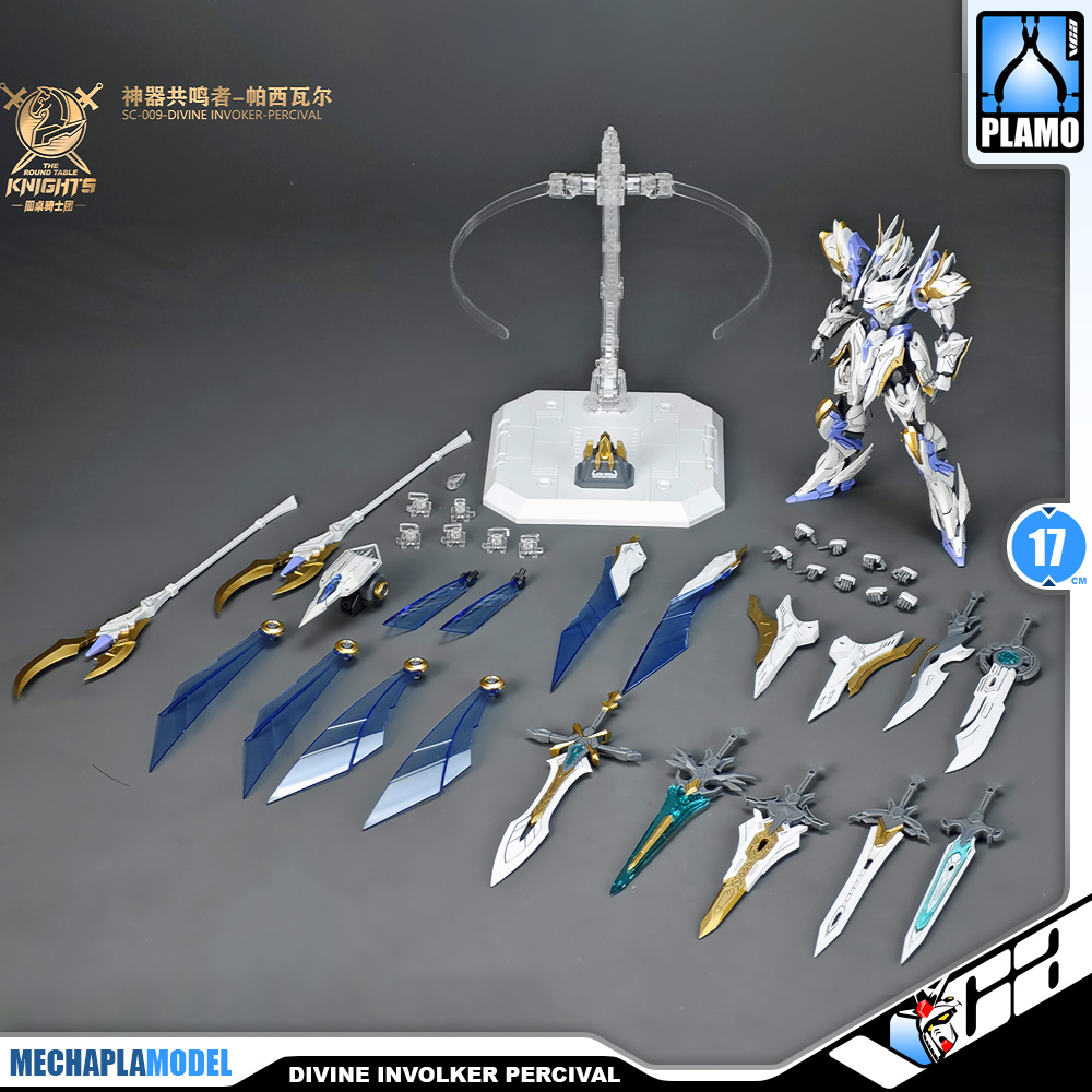 SNAA Divine Involker Percival Real Grade RG Action Figure Model Toy Kit VCA Gundam Thailand