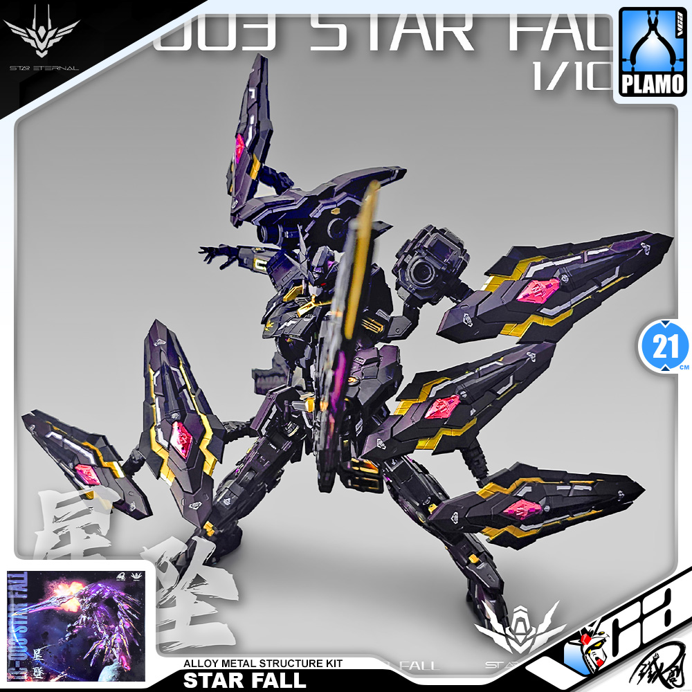 Iron Toy 铁创模型 Star Fall 星坠 Metal Build Structure Master Grade MG Action Figure Toy Kit VCA Gundam Bangkok Thailand