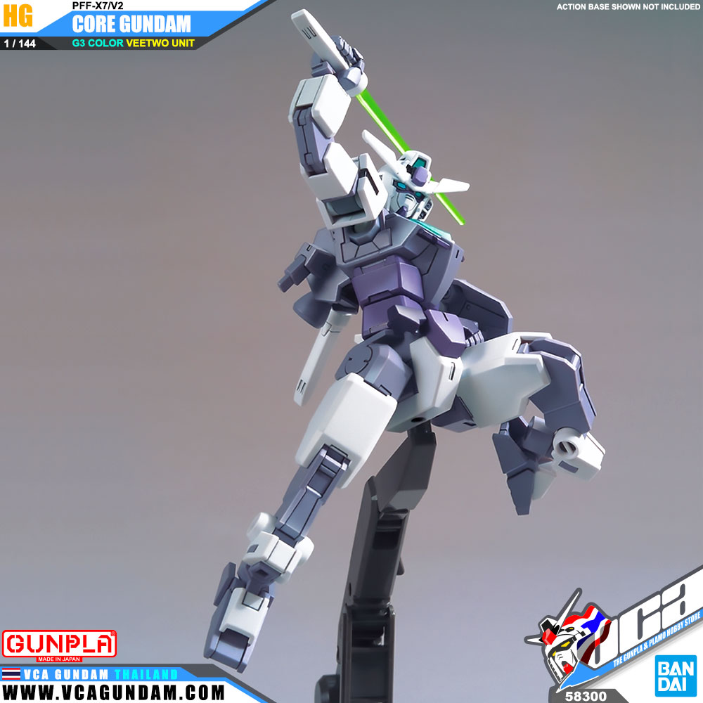 HG CORE GUNDAM G3 COLOR & VEETWO UNIT