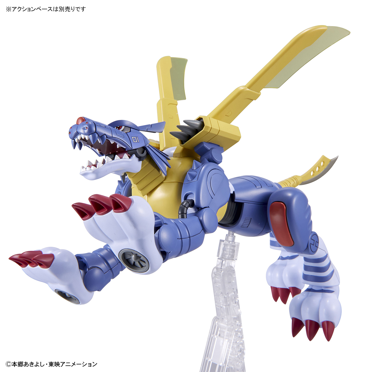 BANDAI FIGURE-RISE STANDARD METAL GARURUMON FIGURE RISE ดิจิมอน แอดเวนเจอร์ โมเดล VCA GUNDAM
