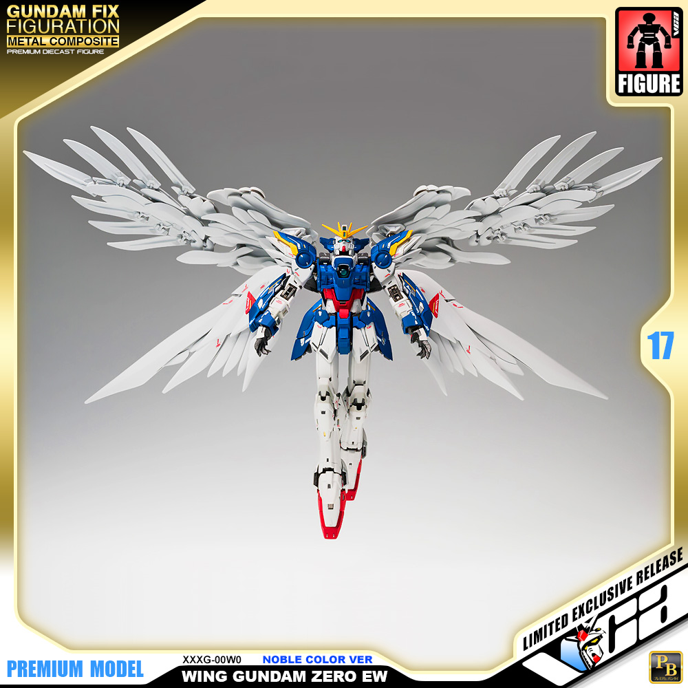 Bandai Gundam Fix Figuration Metal Composite GFFMC XXXG-00W0 WING GUNDAM ZERO EW NOBLE COLOR VERSION
